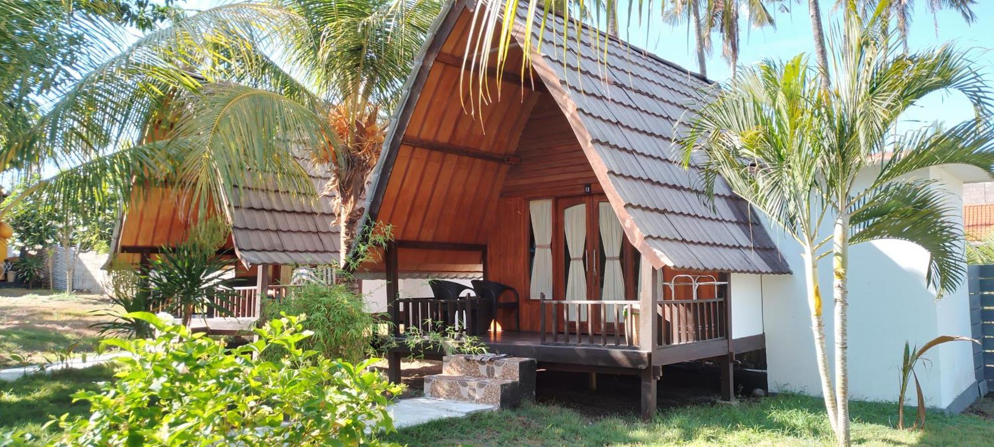 Pandan Bungalow Gili Air Exterior foto