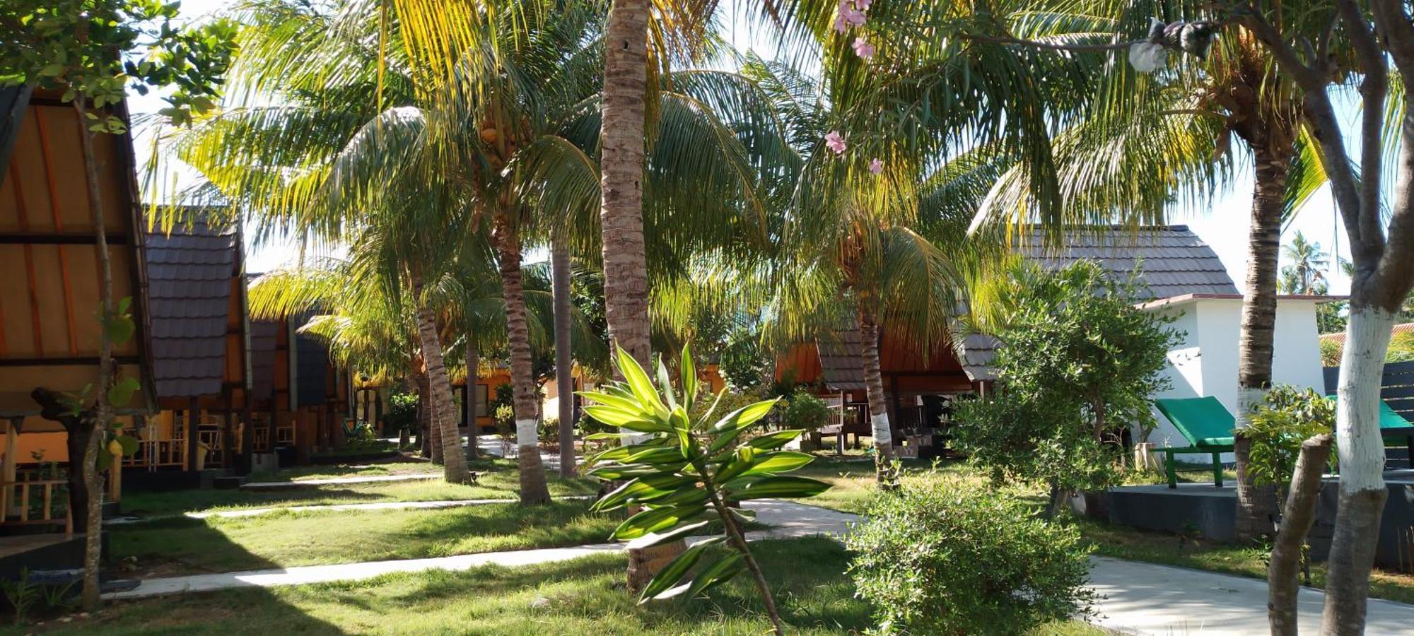 Pandan Bungalow Gili Air Exterior foto