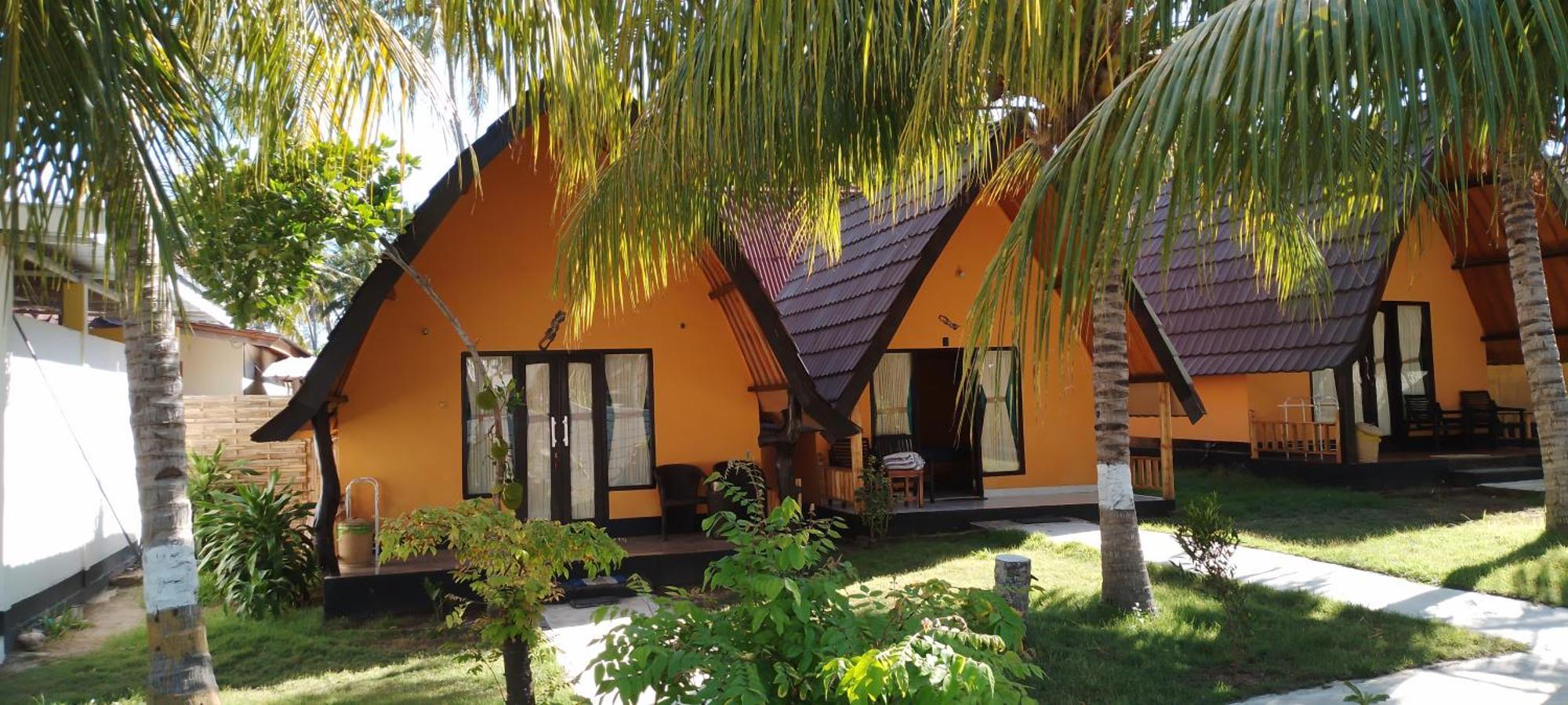 Pandan Bungalow Gili Air Exterior foto