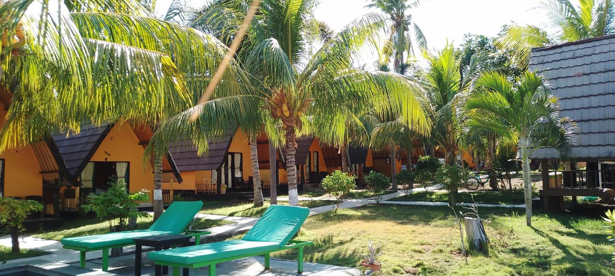 Pandan Bungalow Gili Air Exterior foto
