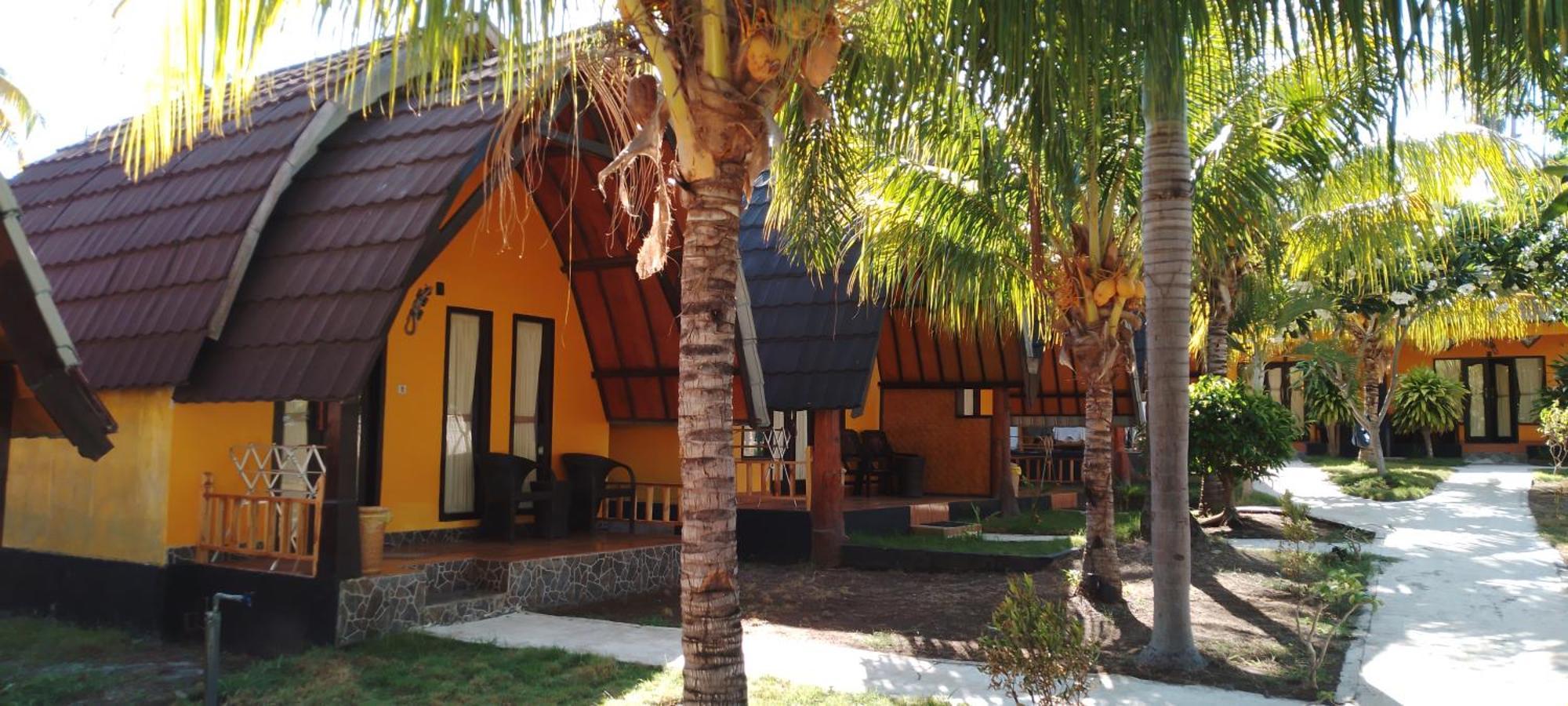 Pandan Bungalow Gili Air Exterior foto
