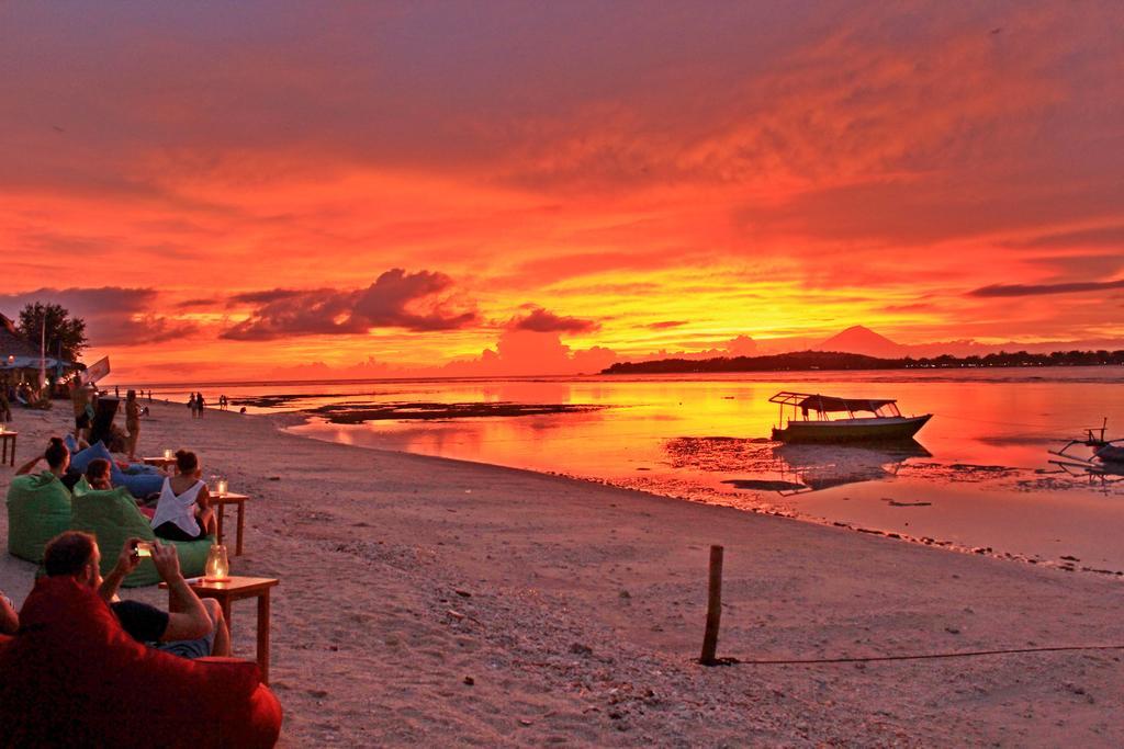 Pandan Bungalow Gili Air Exterior foto