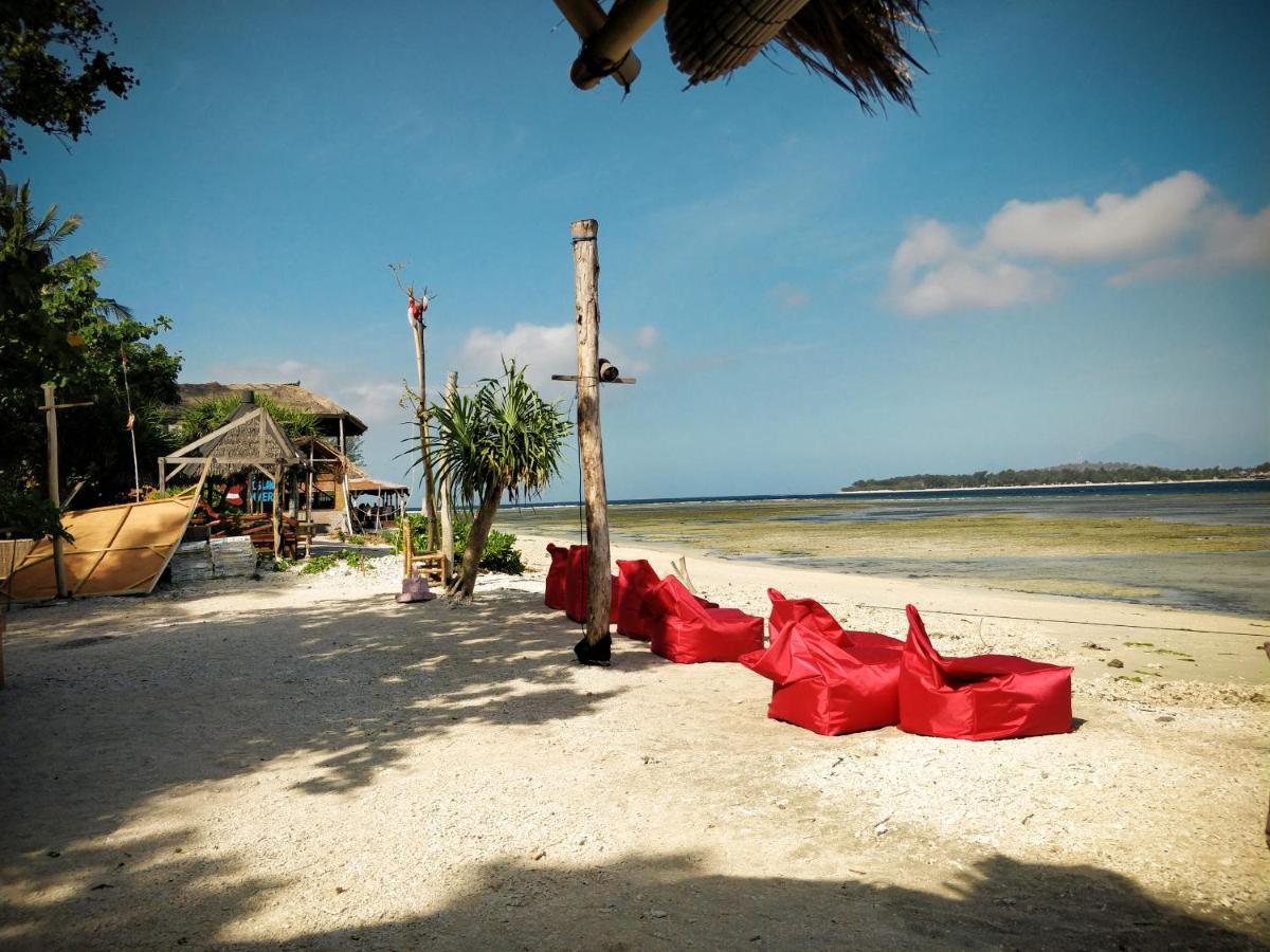 Pandan Bungalow Gili Air Exterior foto