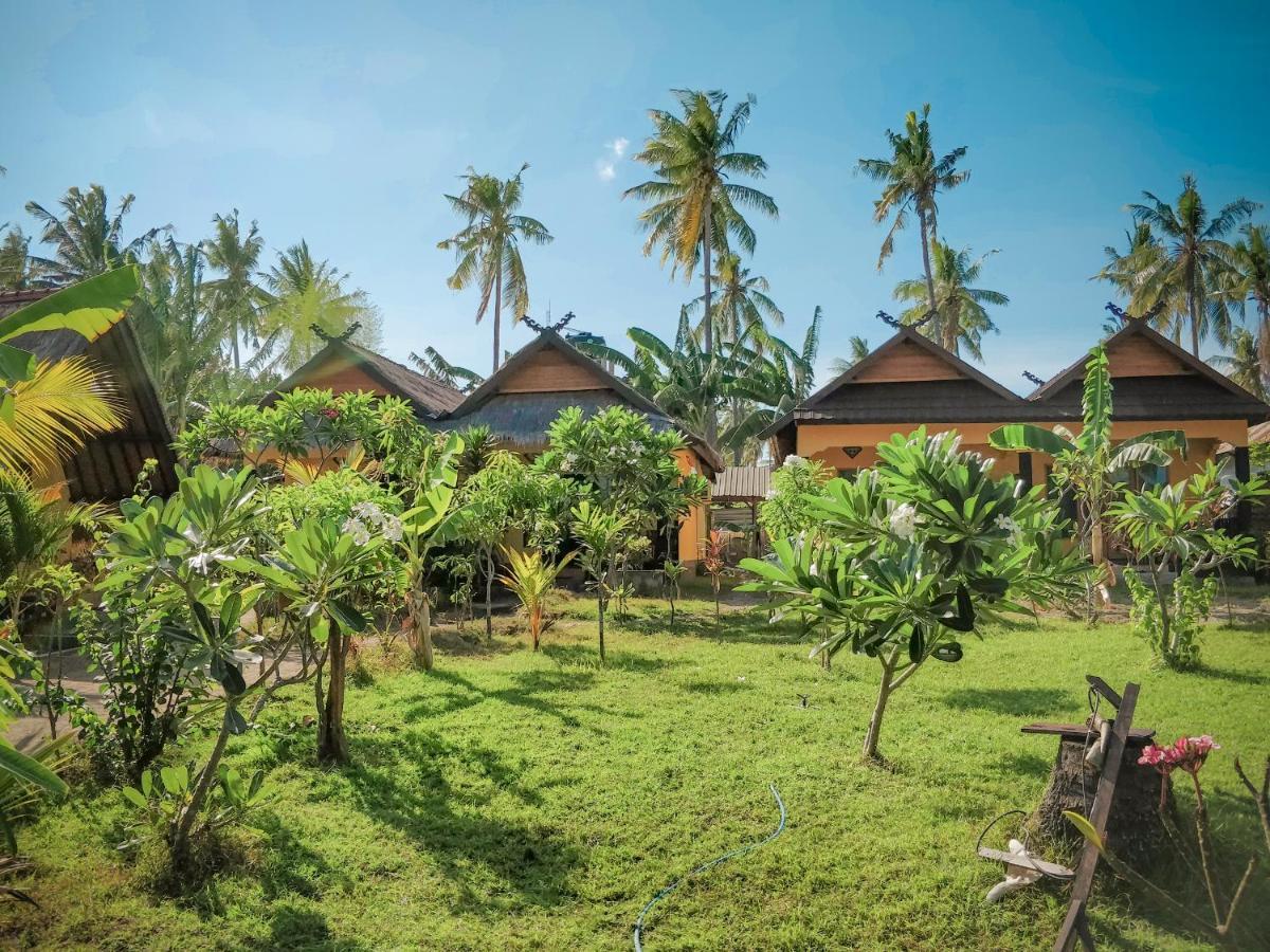 Pandan Bungalow Gili Air Exterior foto